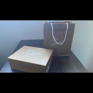 Christian Louboutin Shoe Box & Bag